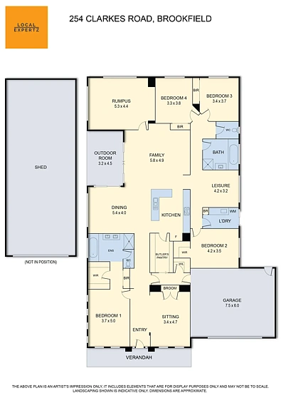 254 Clarkes Road, Brookfield, VIC 3338, 4 Bedrooms, 2 Bathrooms, House