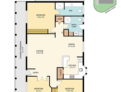 14/4320 Nelson Bay Road, Anna Bay, Hunter, 3房, 2浴, House