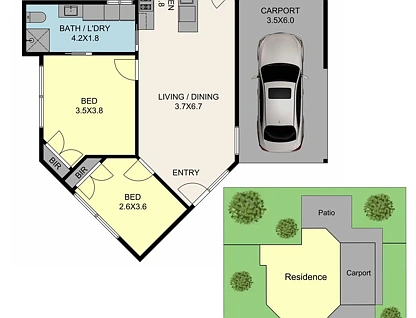 2/1355 Healesville - Koo Wee Rup Road, Woori Yallock, Yarra Valley, 2 chambres, 1 salles de bain, Unit