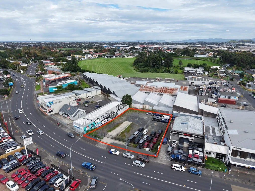 Otahuhu Central Otahuhu yard with profile