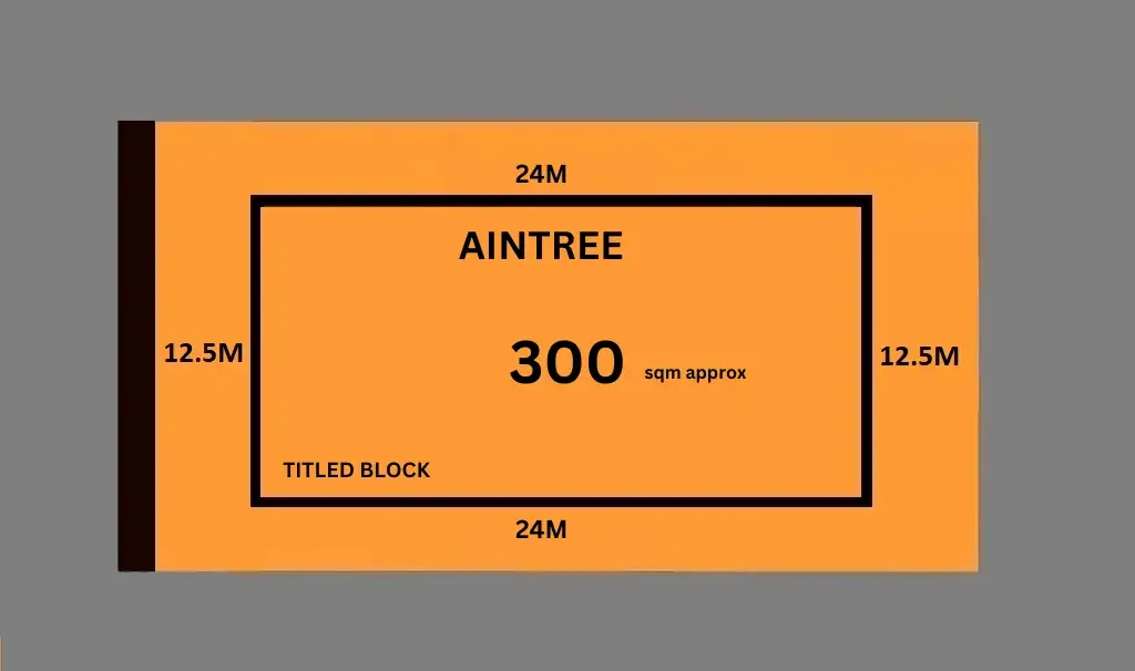 Aintree TITLED LOT IN AINTREE....READY TO BUILD