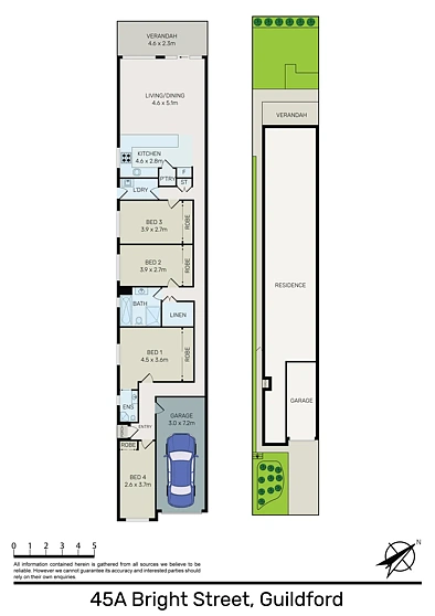 45A Bright Street, Guildford, NSW 2161, 4 રૂમ, 2 બાથરૂમ, Apartment