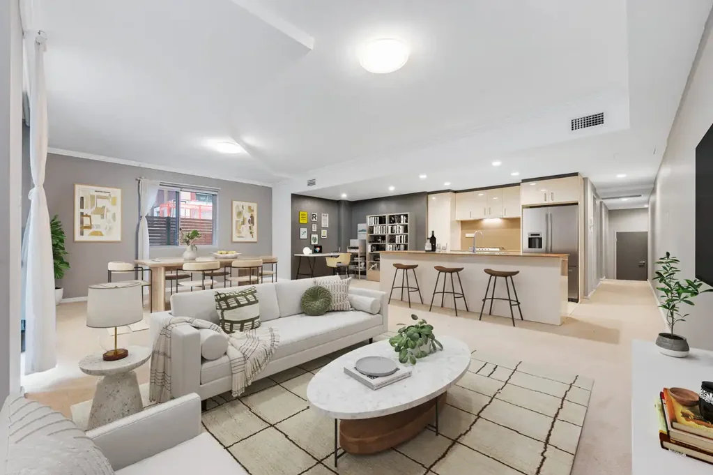 Mascot 2 Slaapkamer Expansive 184sqm Courtyard Apartment with Private Garden-Style Living