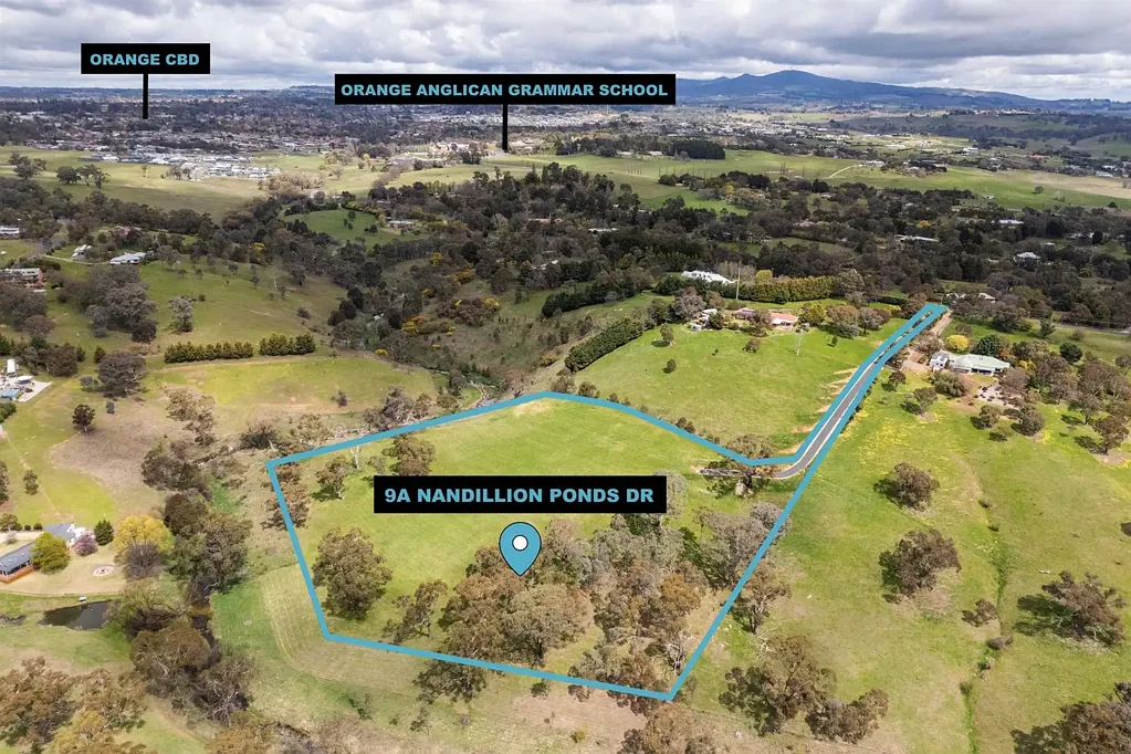 Orange IDYLLIC RURAL BLOCK  TO BUILD YOUR DREAM HOME ON!