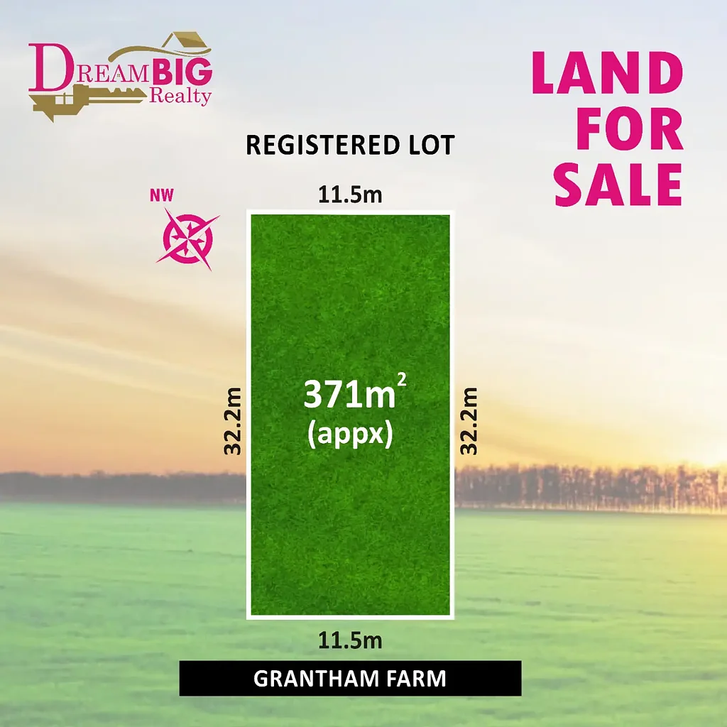 Grantham Farm  Registered Land - Ready to Build !!