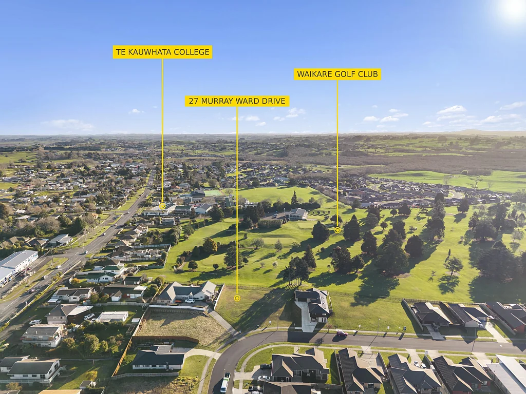 Te Kauwhata Golf Course Views & Ready to Build