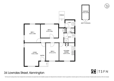 34 Lowndes Street, Kennington, VIC 3550, 3 slaapkamers, 1 badkamers, House