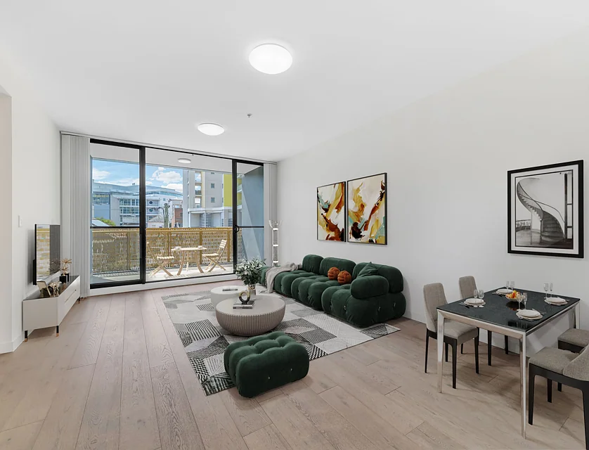 102/31 Treacy Street, Hurstville, St George, 2房, 2浴, Apartment
