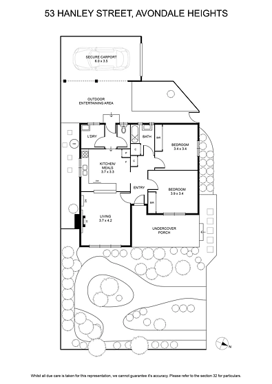 53 Hanley Street, Avondale Heights, VIC 3034, 2 Bedrooms, 1 Bathrooms, House
