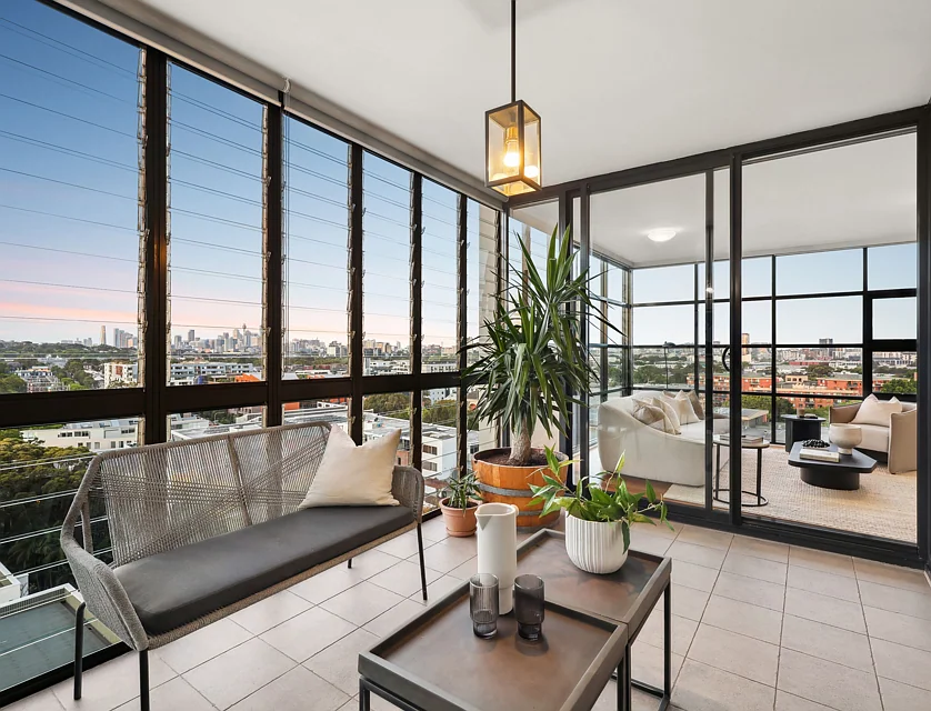 1101/221-229 Sydney Park Road, Erskineville, Inner West, 2 غرف, 2 حمامات, Apartment
