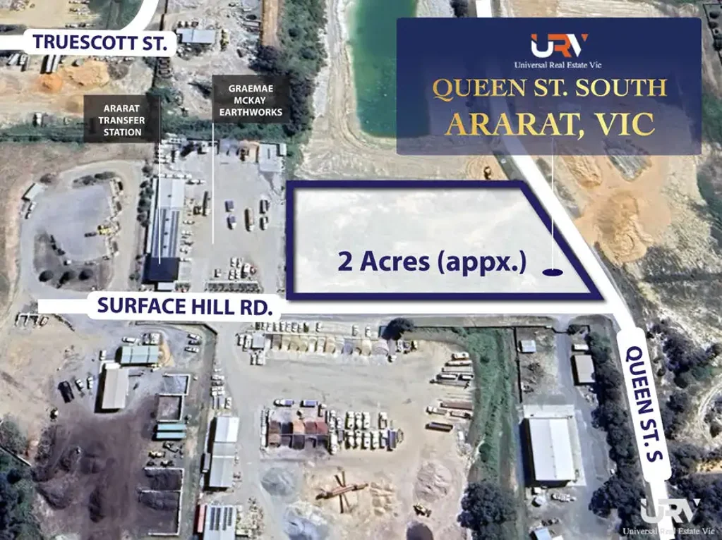Ararat LIMITED INDUSTRIAL LAND OPPORTUNITY -QUEEN STREET SOUTH, ARARAT