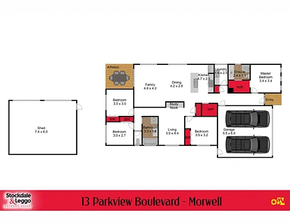 13 Parkview Boulevard, Morwell, Traralagon , 4 habitaciones, 2 baños, House