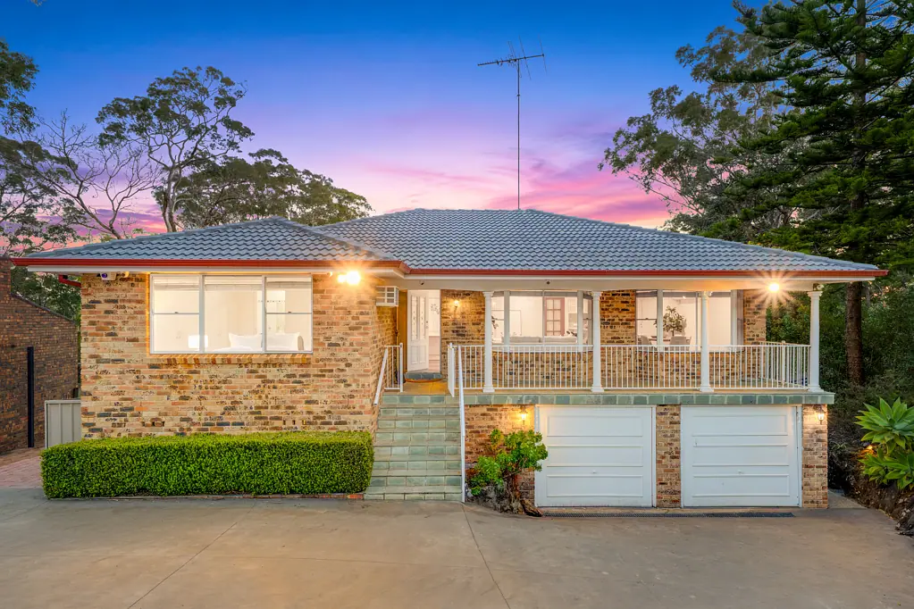 West Pennant Hills 4Moenga Bush view family residence in Murray Farm catchment