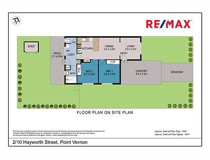 2/10 Hayworth Street, Point Vernon, Wide Bay, 2 chambres, 1 salles de bain, Apartment