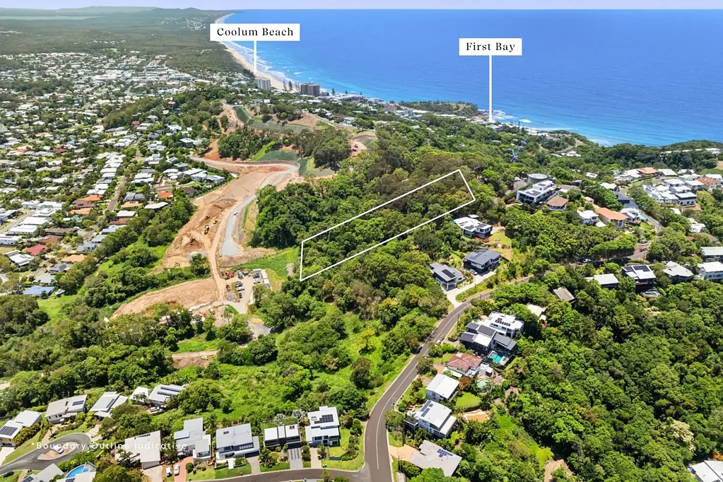 Coolum Beach Approved DA on Private Coastal Acreage