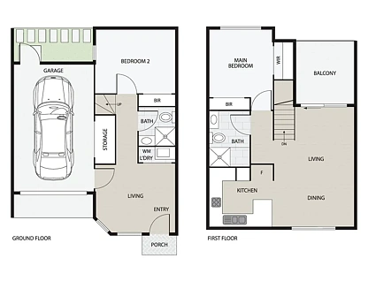 2/4 Kimbarra Street, Clayton South, South East Melbourne, 2 rūma, 2 rūma horoi, Townhouse