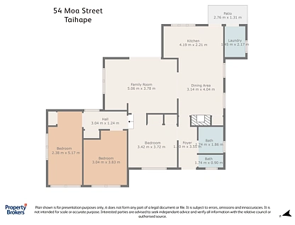 54 Moa Street, Taihape and Surrounds, Rangitikei, 3 Bedrooms, 1 Bathrooms, House