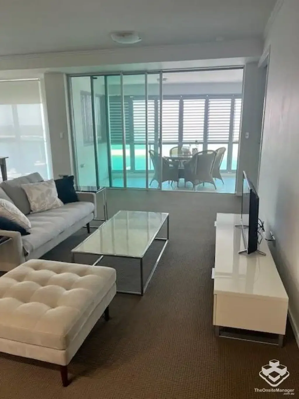Rarely Available 1 bed 1 study with stunning Broadwater views