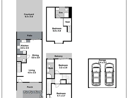 6/509-511 Wentworth Avenue, Toongabbie, Western Suburbs, 3 ਕਮਰੇ, 2 ਬਾਥਰੂਮ, Townhouse