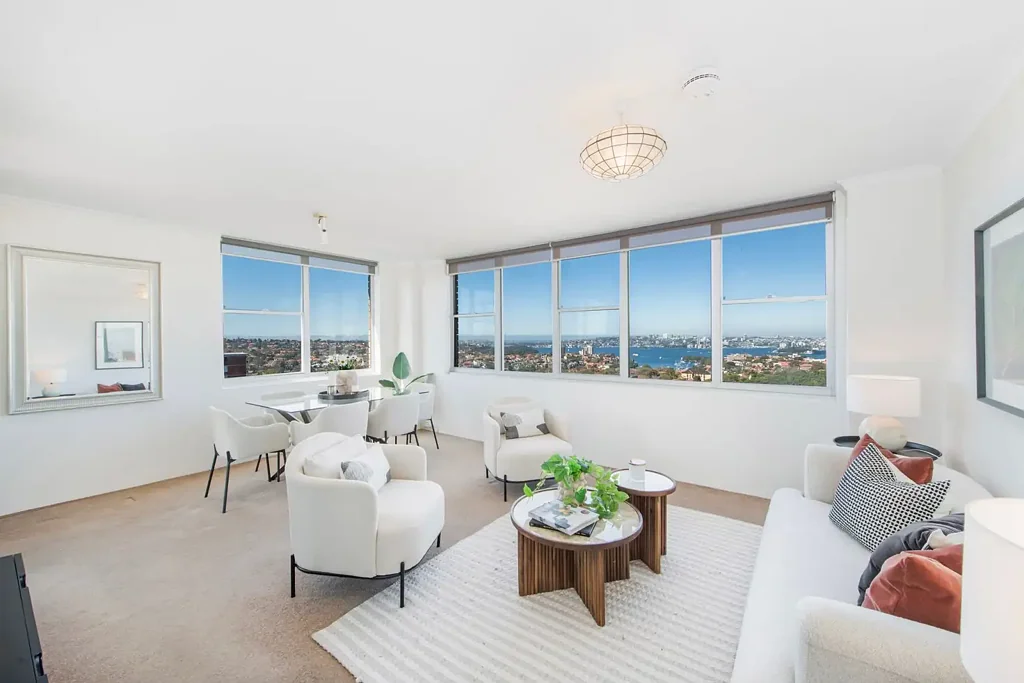 Cremorne 2 Bedroom Light drenched, vintage gem with extraordinary wrap-around views