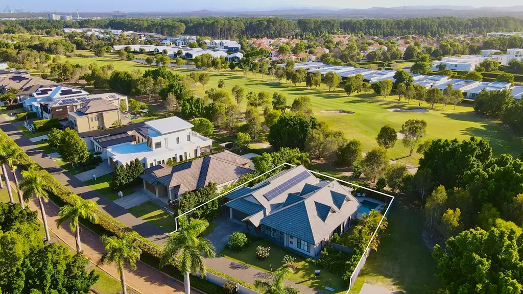 Hope Island 5 Bedroom A Luxurious Modern 'Coastal Farmhouse' on Vardon Lane. Sellers purchased elsewehere