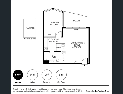 2008/421 King William Street, Adelaide, Adelaide CBD, 1 habitaciones, 1 baños, Apartment