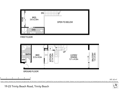 16/19-23 Trinity Beach Road, Trinity Beach, Cairns, 2 कमरे, 2 बाथरूम, Unit