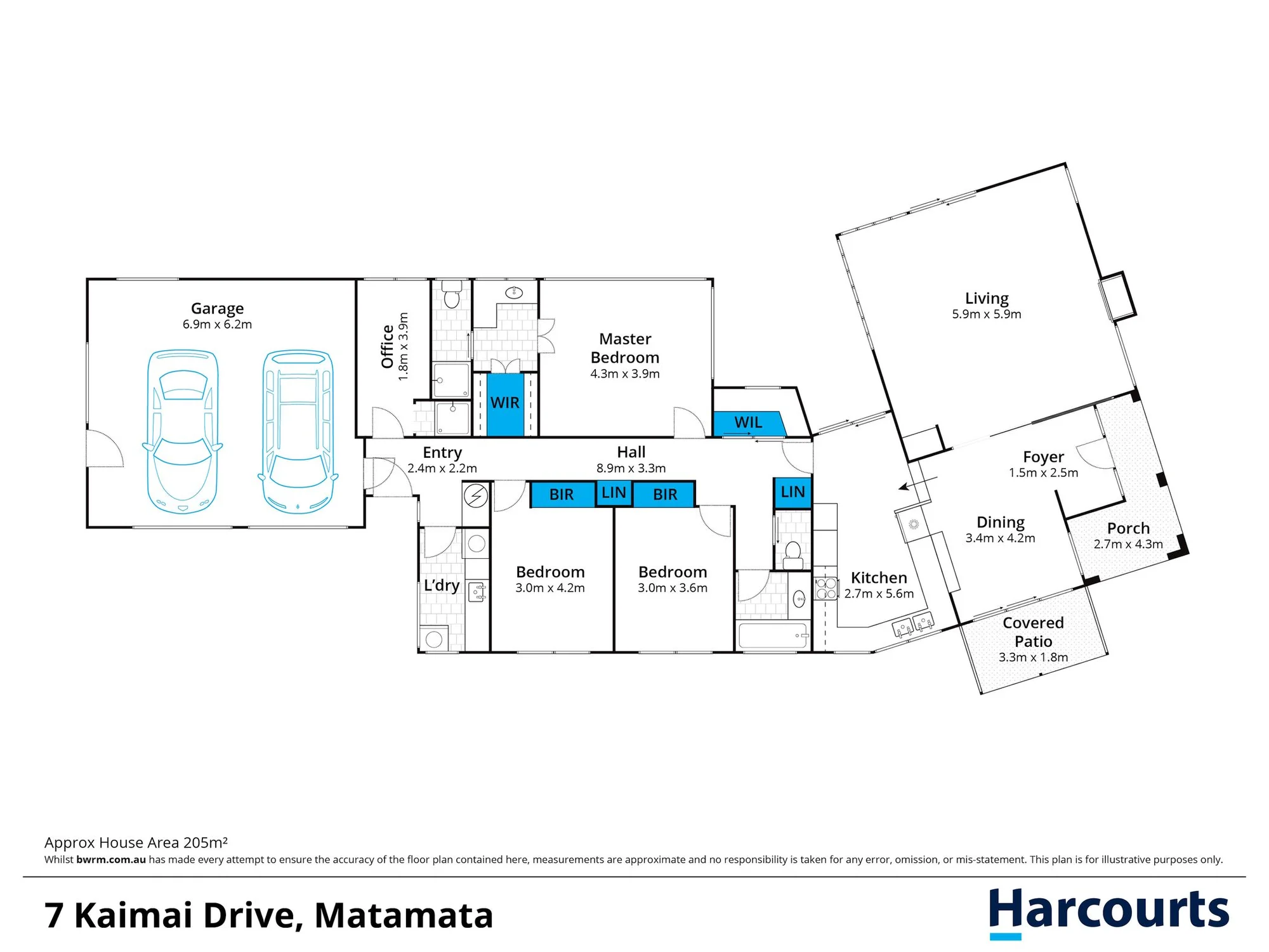 7 Kaimai Drive, Matamata, 3房, 3浴, House