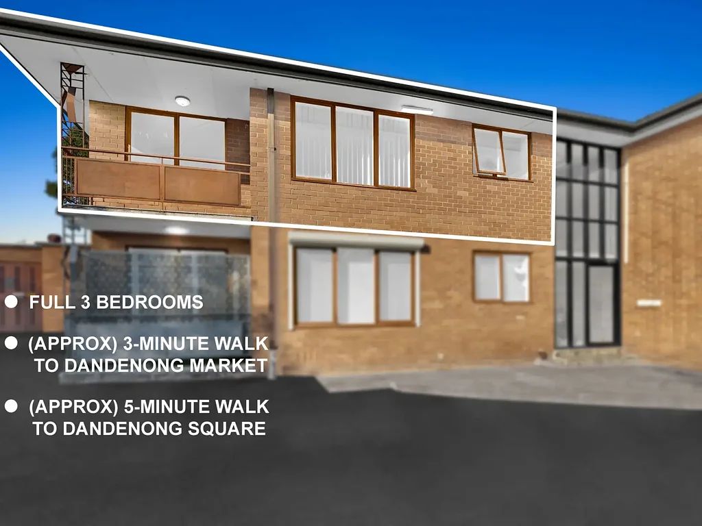 Dandenong 3房 三卧公寓保养佳 随时可入住 租金回报高 步行至市场&广场 交通便捷 连接高速 LIVE IN THE HEART OF DANDENONG – WALK TO EVERYTHING!