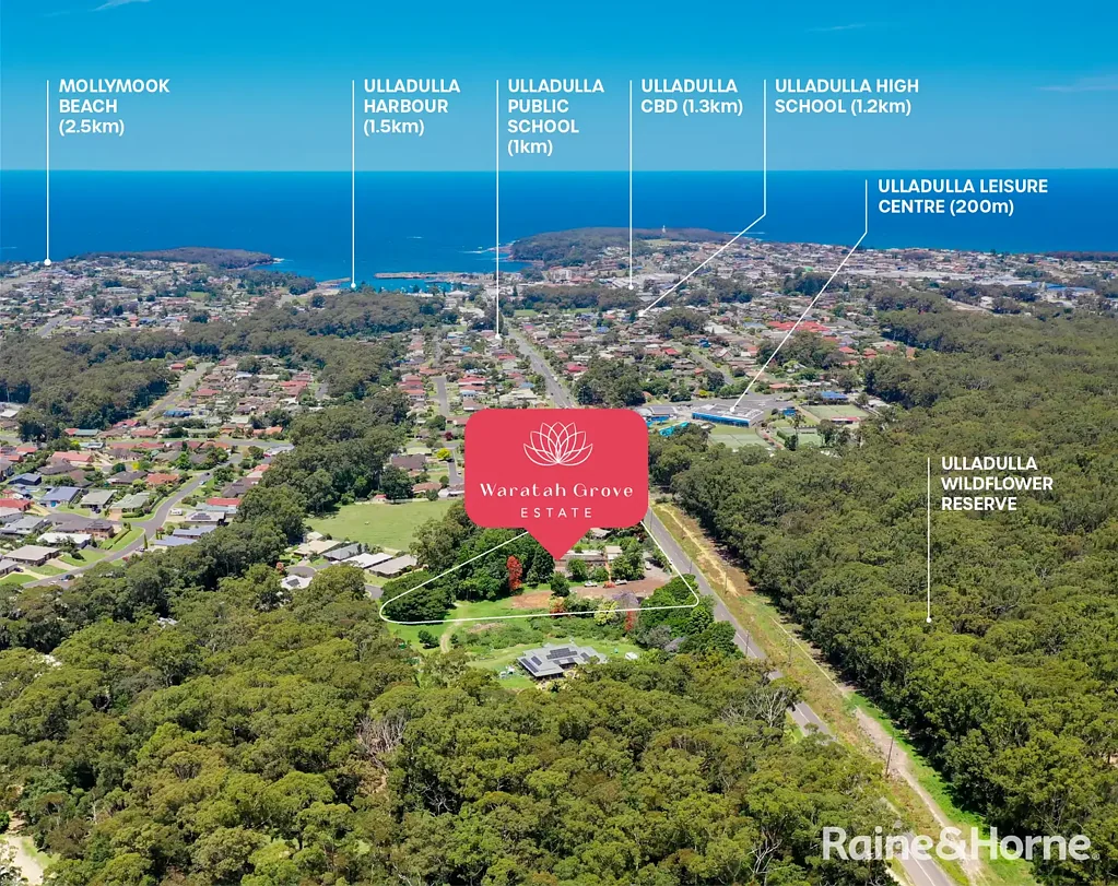 Ulladulla Waratah Grove Estate Land For Sale - Level Blocks, Deposit Now & Settle Later