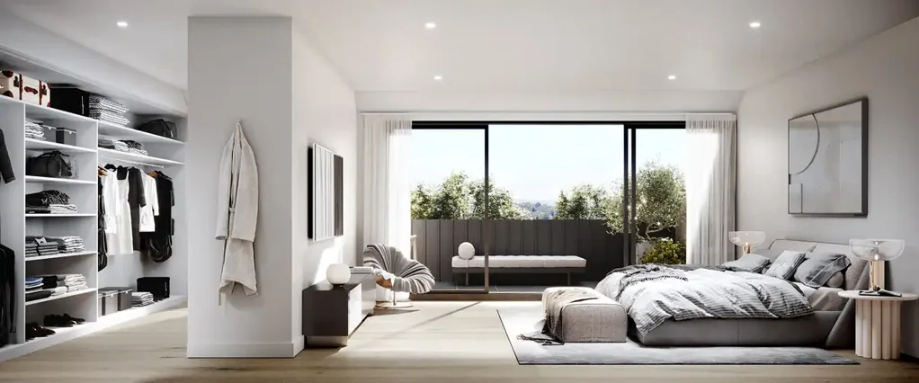 Dickson 2房  Penthouse loft with dedicated study