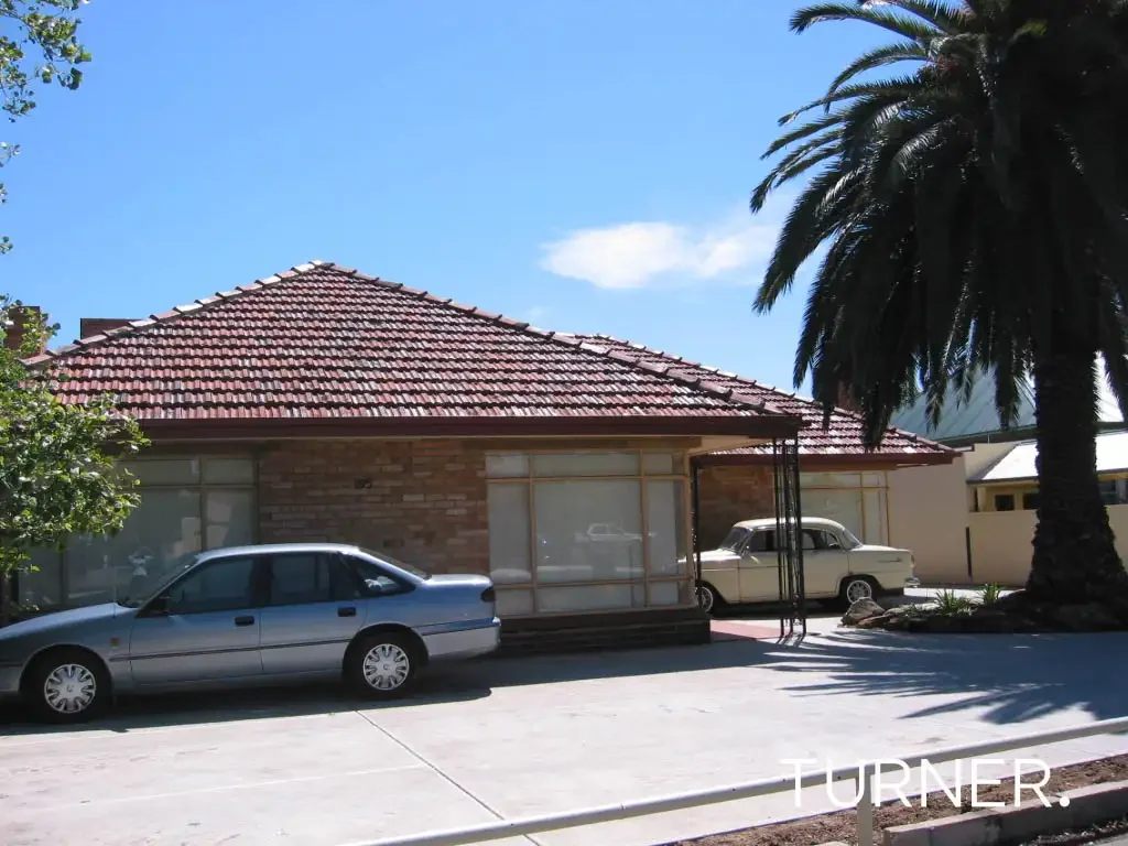 Located between the city and the bay