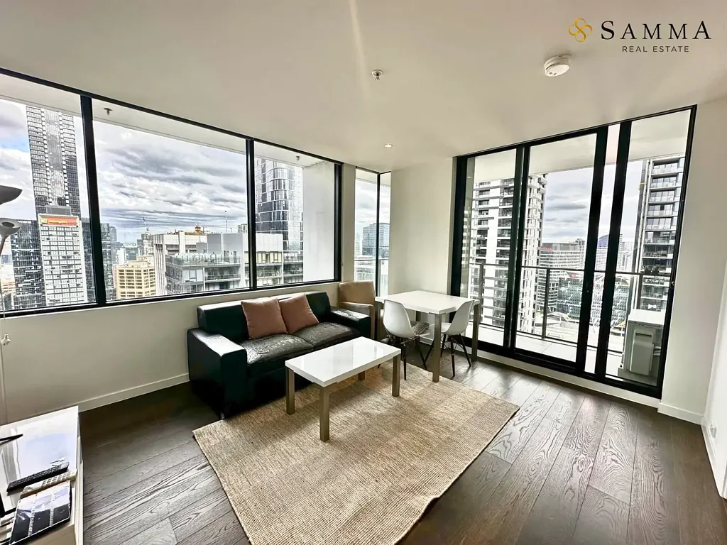 Stylish Two-Bedroom Apartment with Private Balcony in Melbourne’s Heart