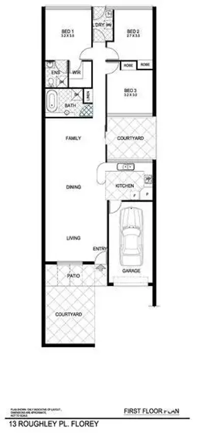 13 Roughley Place, Florey, ACT 2615, 3 Bedrooms, 2 Bathrooms, Townhouse