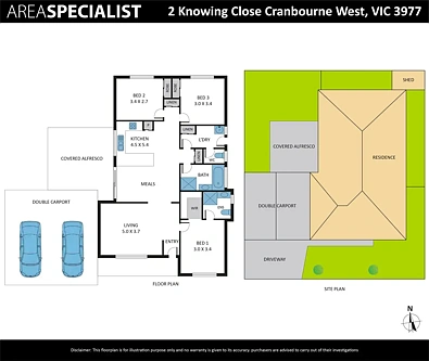 2 Knowing Close, Cranbourne West, VIC 3977, 3 Schlafzimmer, 2 Badezimmer, House