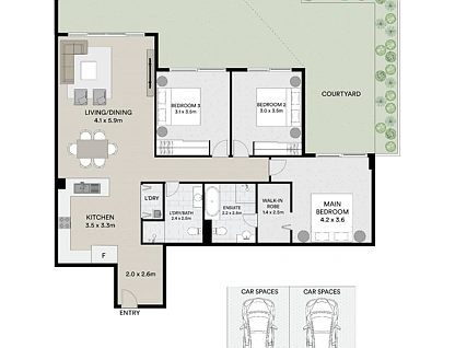 12/80 John Whiteway Drive, Gosford, Central Coast, 3 ਕਮਰੇ, 2 ਬਾਥਰੂਮ, Apartment