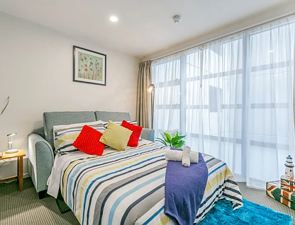 715/85 Wakefield Street, Auckland Central, Auckland City, 1 ਕਮਰੇ, 2 ਬਾਥਰੂਮ, Apartment
