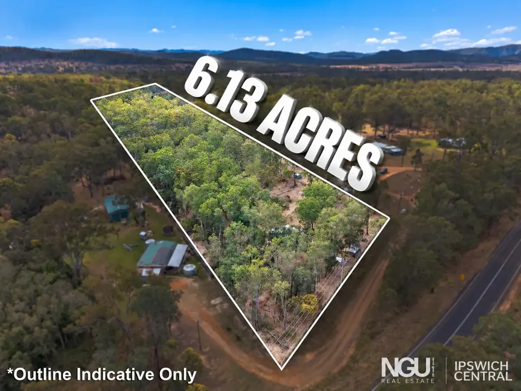 Esk 6.18 ACRES + POWERED SHED WITH BATHROOM AND KITCHENETTE + BORE + MINUTES TO ESK!