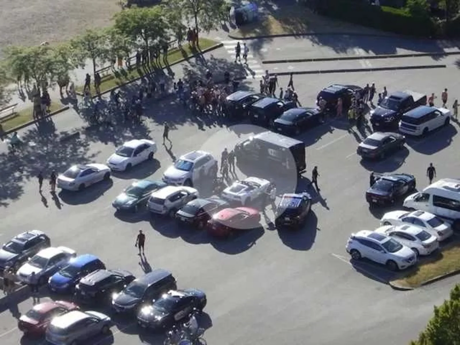 疯了吧!温哥华上演醉汉抢车!"我上了这豪车,它便是我的!""