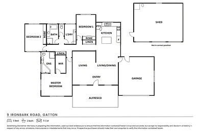 9 Ironbark Road, Gatton, QLD 4343, 3 slaapkamers, 2 badkamers, Lifestyle Section