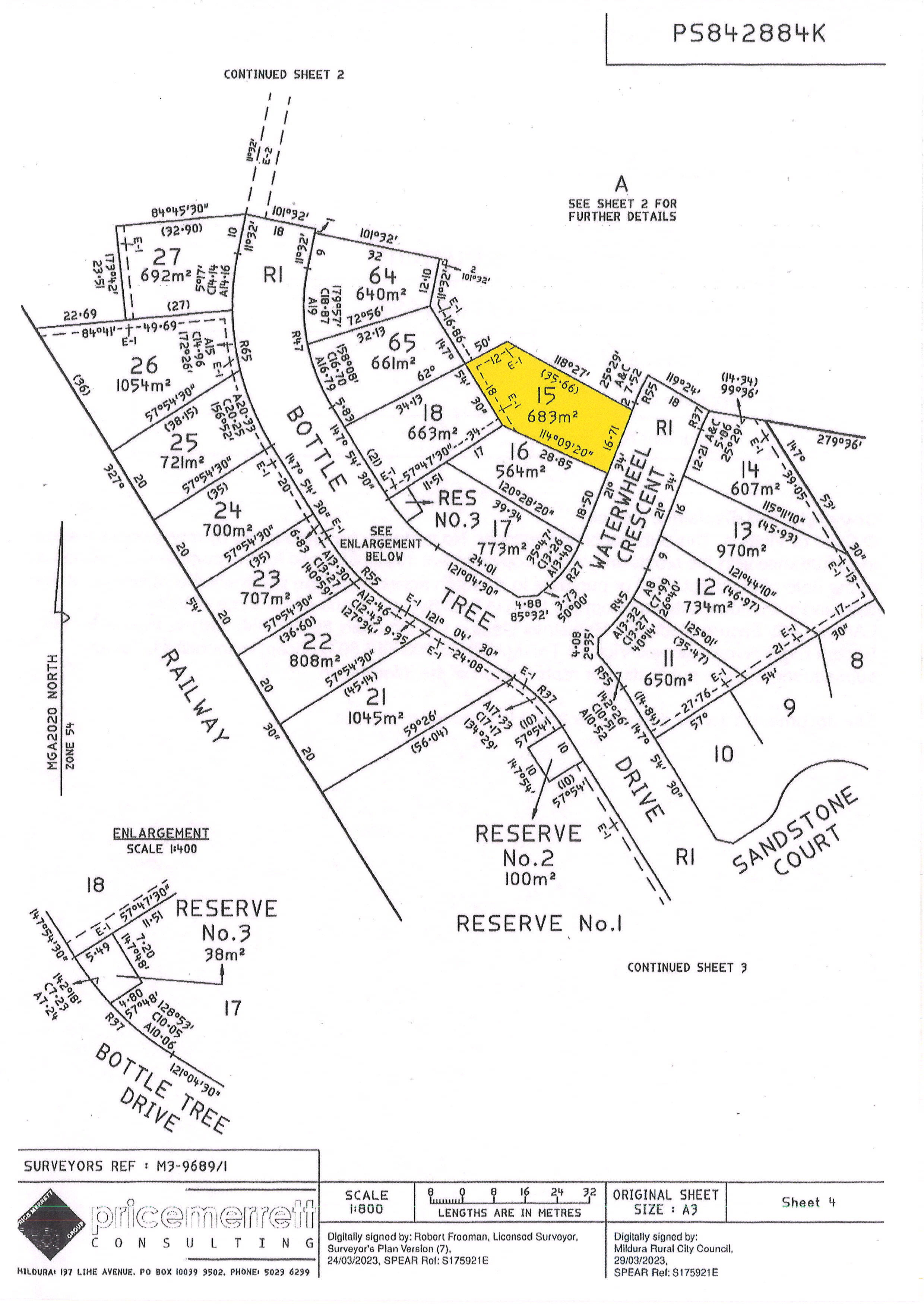 5 WATERWHEEL CR, MERBEIN VIC 3505, 0 રૂમ, 0 બાથરૂમ, Section