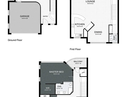 5/23-25 Madang Crescent, Runaway Bay, Gold Coast, 3 ਕਮਰੇ, 3 ਬਾਥਰੂਮ, Townhouse