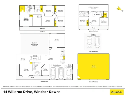 14 Willeroo Drive, Windsor Downs, NSW 2756, 6房, 3浴, 独立屋
