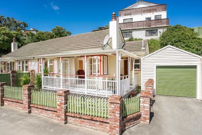 195c Townsend Road, Miramar, Wellington, 2 Kuwarto, 1 Banyo