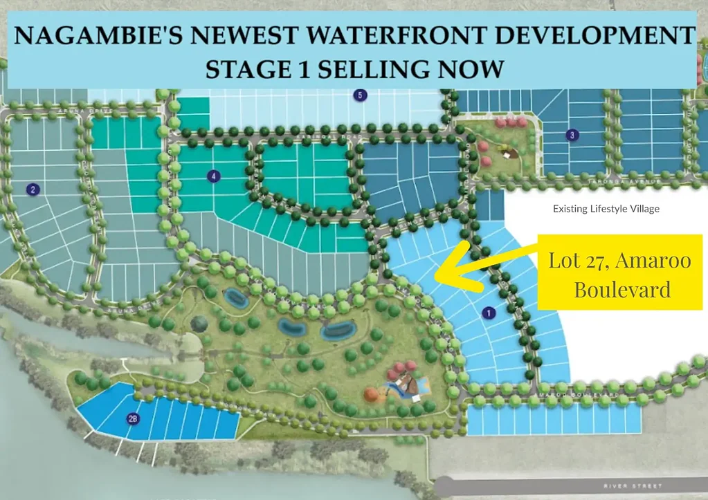 Nagambie GREAT BLOCK IN NEW WATERFRONT ESTATE