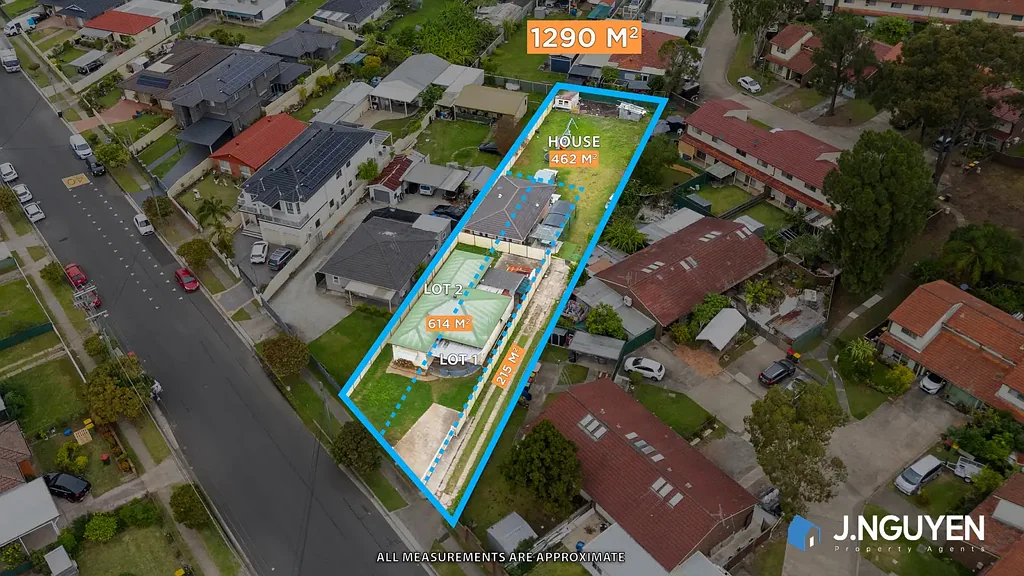 Canley Vale 5房 1290平米巨幅地块 DA批细分 现有住宅奶奶房 开发潜力巨大 收入增值双优 DA Approved 2-Lot Subdivision | Build a Duplex at the Front & 2-Storey Home with Granny Flat at the Rear (STCA)