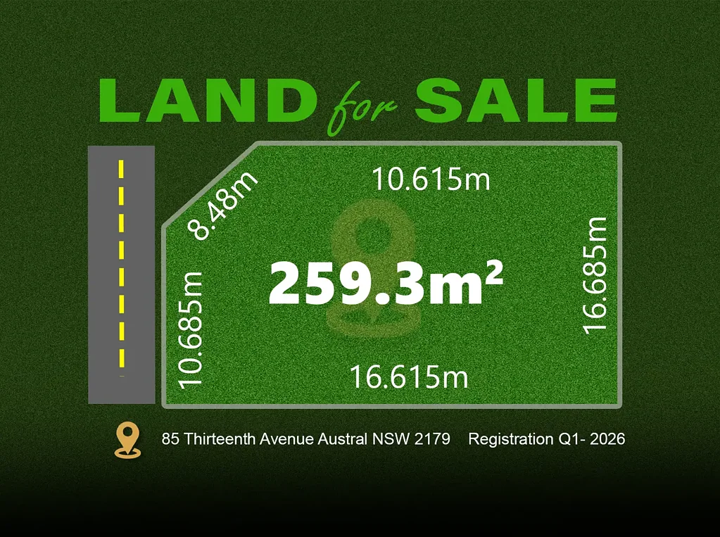 Austral Your Dream Home Starts Here – Premium Lot in Austral.