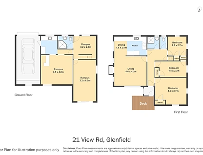 21 View Road, Glenfield, North Shore City, 3 침실, 2 욕실, House
