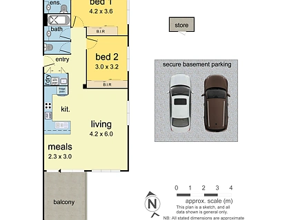 15/213 Normanby Road, Notting Hill, Bayside, 2 રૂમ, 2 બાથરૂમ, Apartment