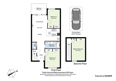 7/88 Albert Street, Seddon, VIC 3011, 3 Bedrooms, 1 Bathrooms, Townhouse